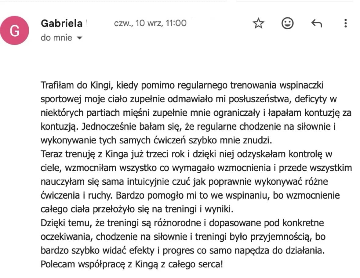 Opinia klienta 3