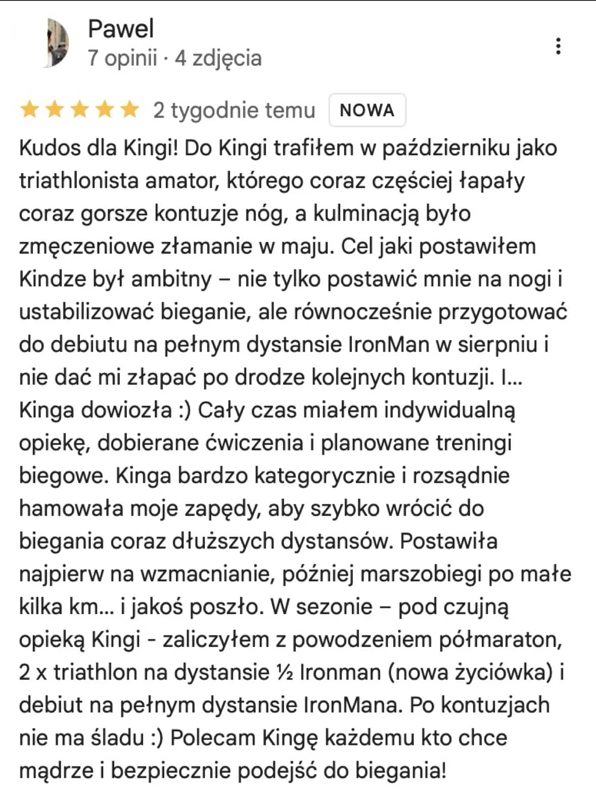 Opinia klienta 4